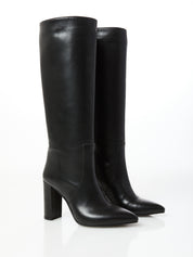 STIVALE IN PELLE NERO