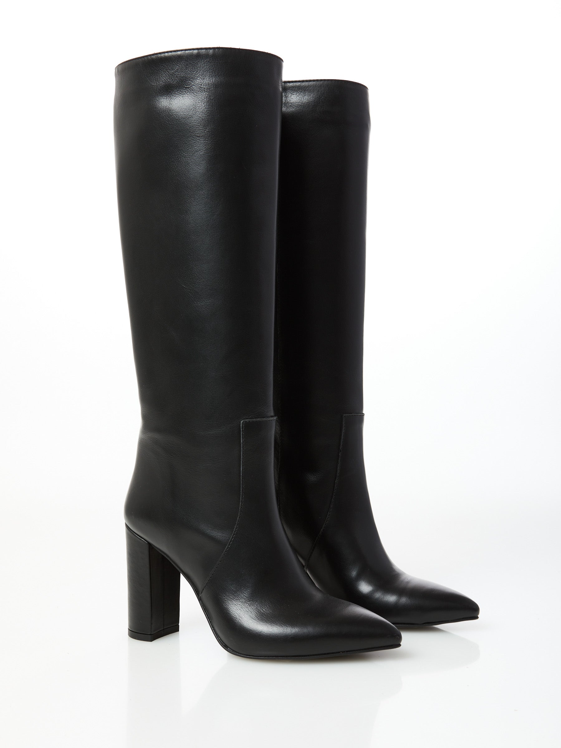 STIVALE IN PELLE NERO