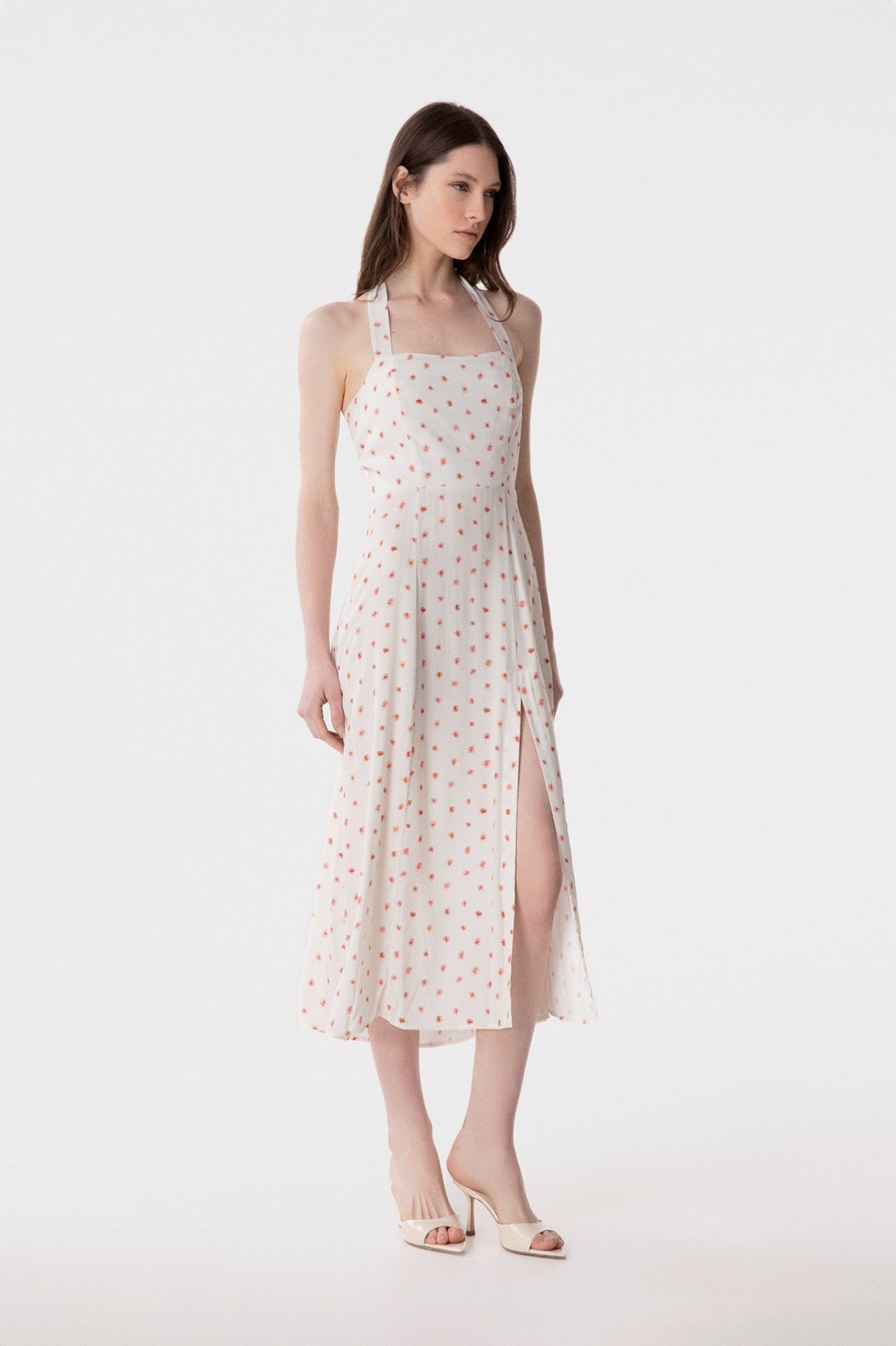 ABITO PAULA ROSE ECRU