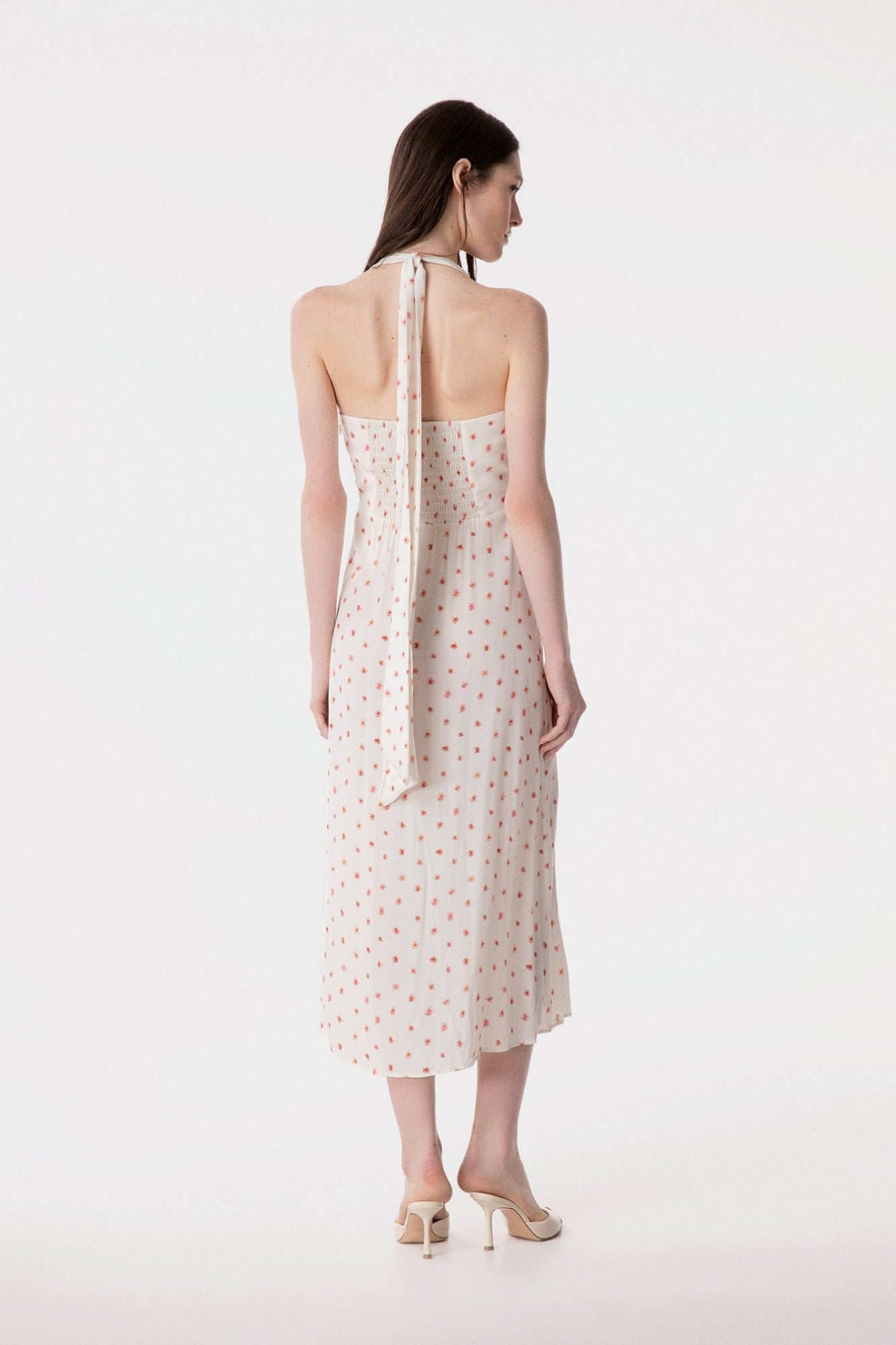 ABITO PAULA ROSE ECRU