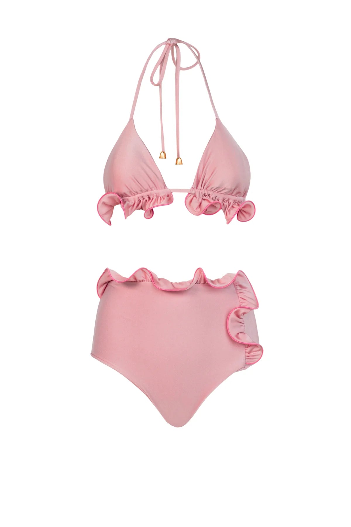 WAVE BIKINI WARM PINK