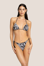 BIKINI TRIANGOLO BLACK E WHITE