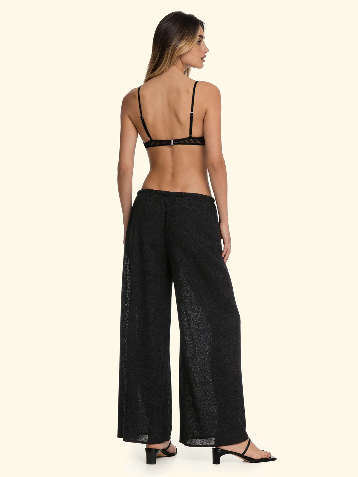 PANTALONE BLACK LUREX