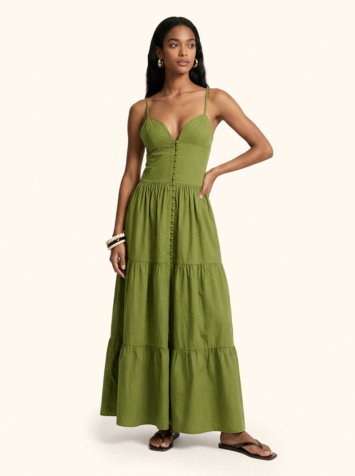 DRESS VERDE MILITARE