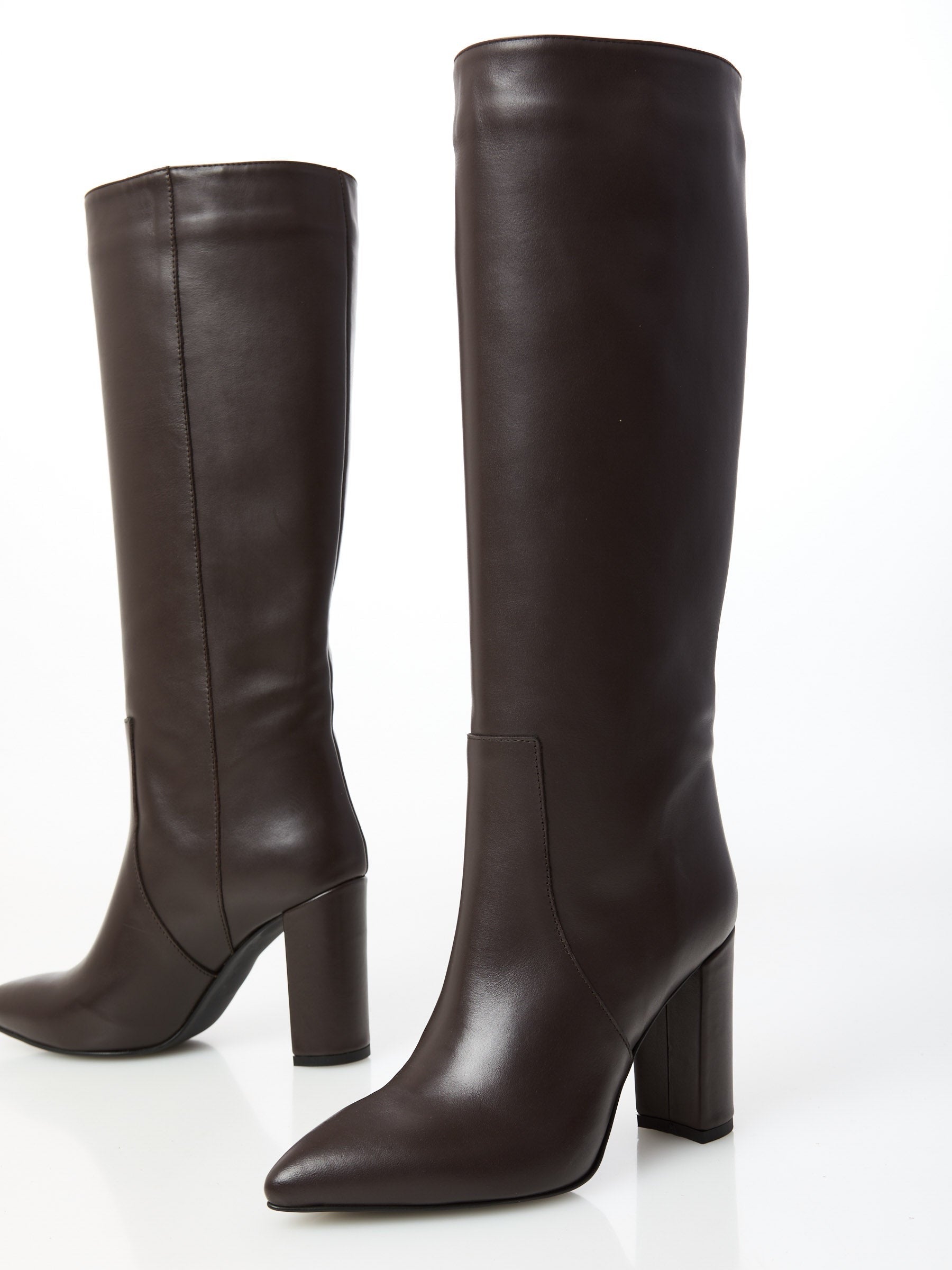 STIVALE IN PELLE MORO