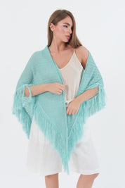 SCIALLE LUREX AZZURRO