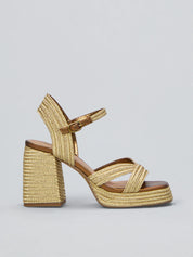 SANDALO IN RAFFIA HAVANA