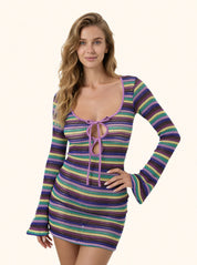 DRESS CORTO MULTICOLOR