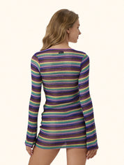 DRESS CORTO MULTICOLOR
