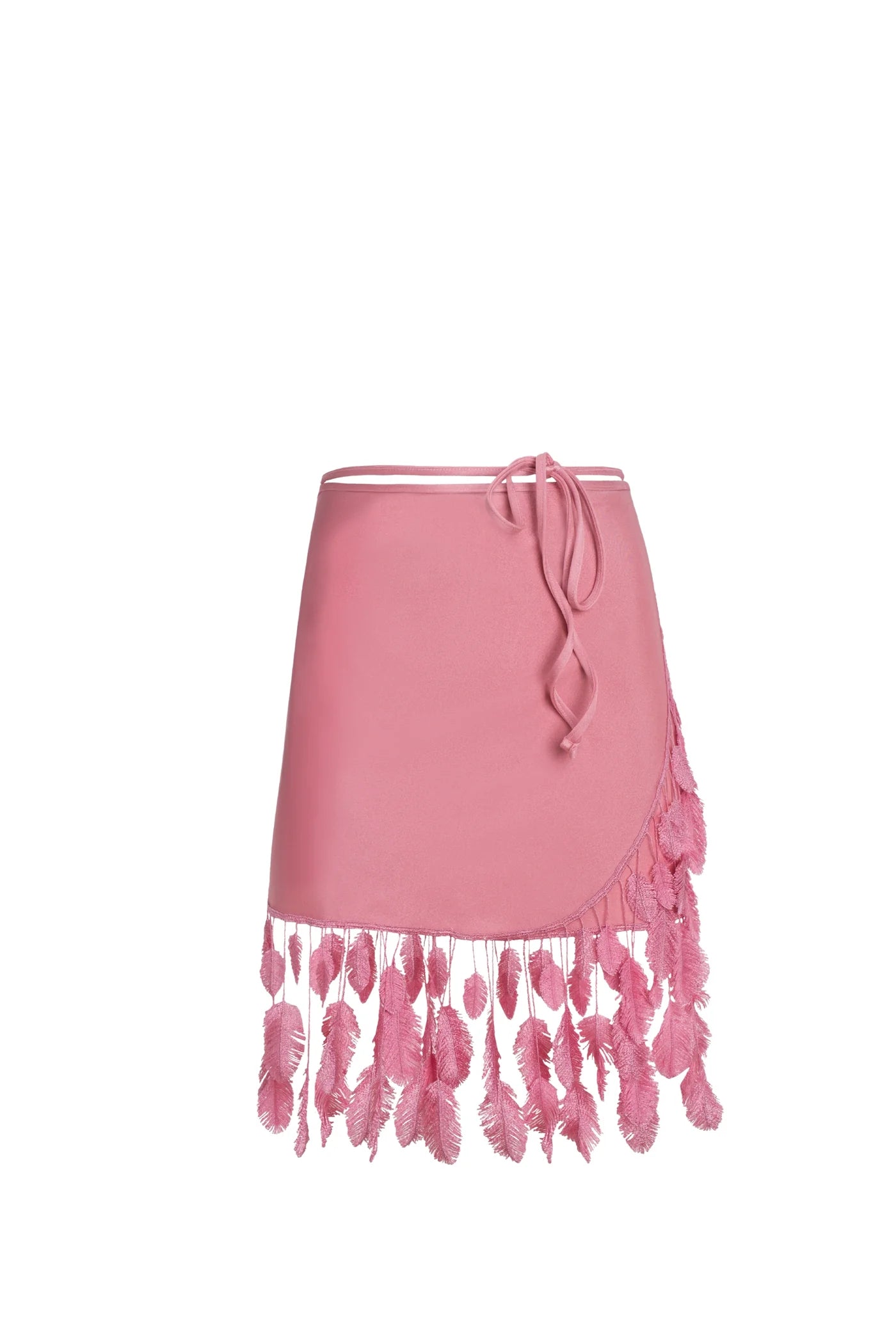 PAREO PLUMAGE LYCRA ROSA