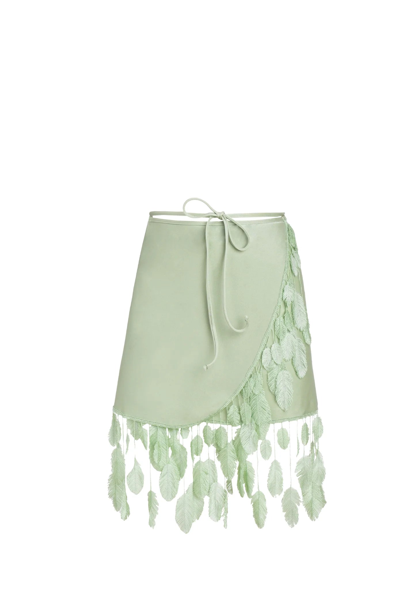 PAREO PLUMAGE LYCRA PISTACHE