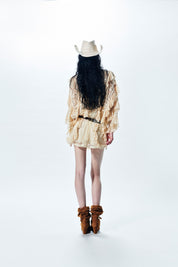 LAYLA DRESS FAIRY MILK