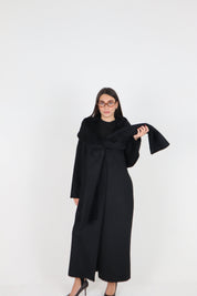 CAPPOTTO SCARF NERO