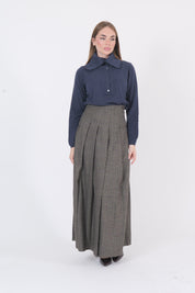 MAGLIA COLLO ALTO BLU