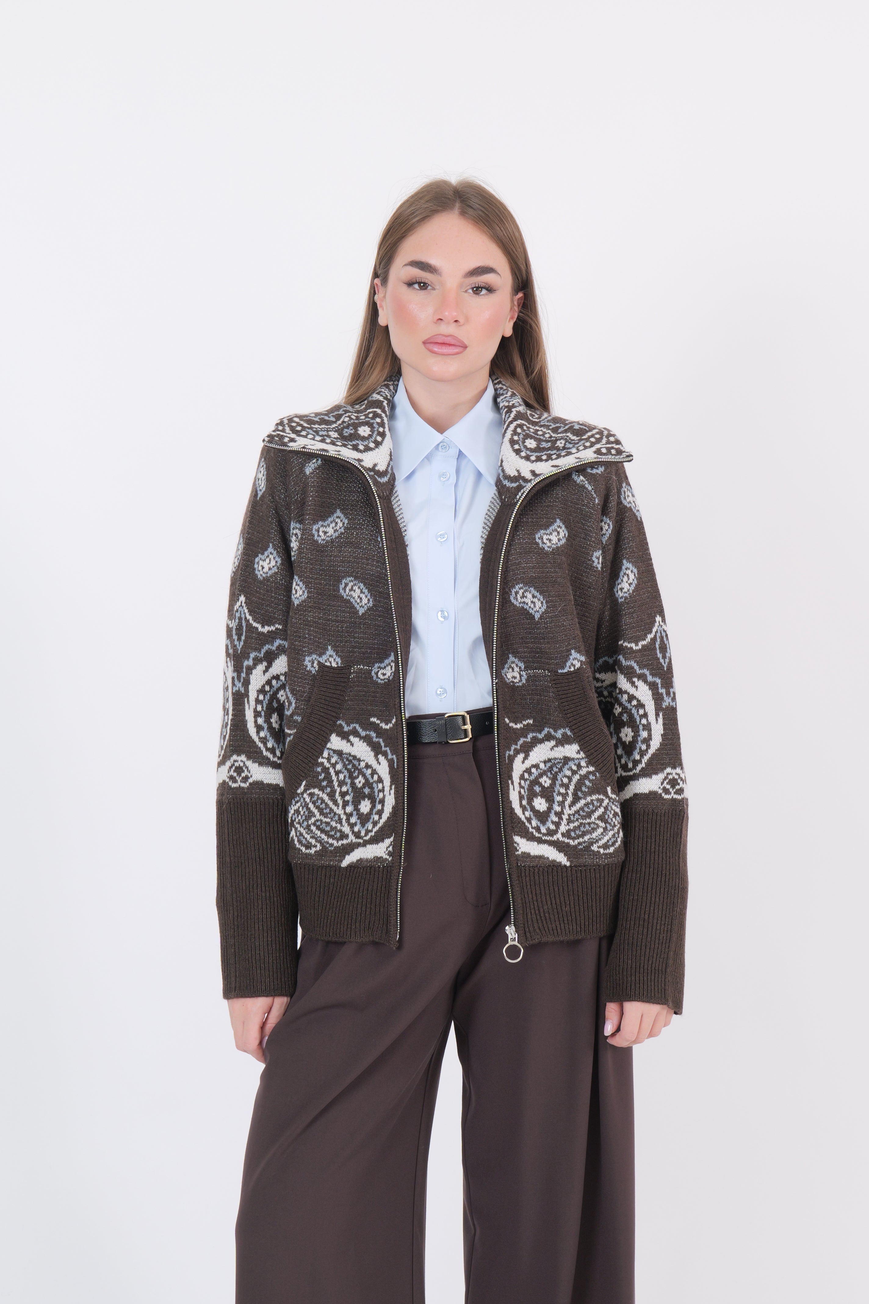 CARDIGAN FANTASY MORO