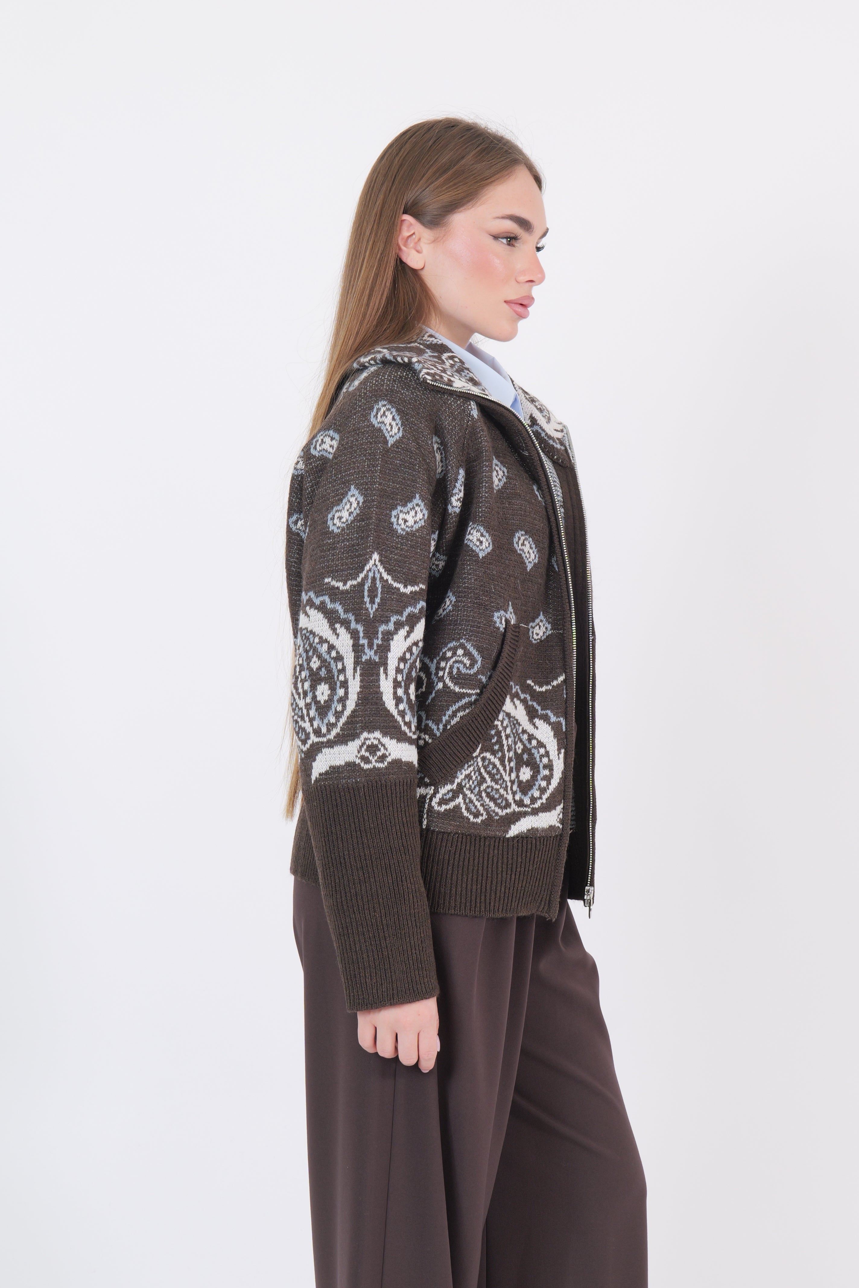 CARDIGAN FANTASY MORO
