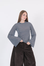 MAGLIA LOLA MORO CELESTE/MORO DIXIE
