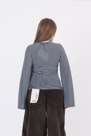 MAGLIA LOLA MORO CELESTE/MORO DIXIE