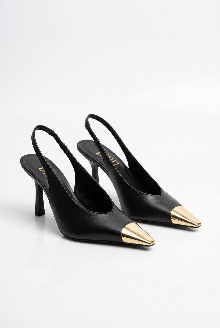 DÉCOLLETÉ NERO/ORO