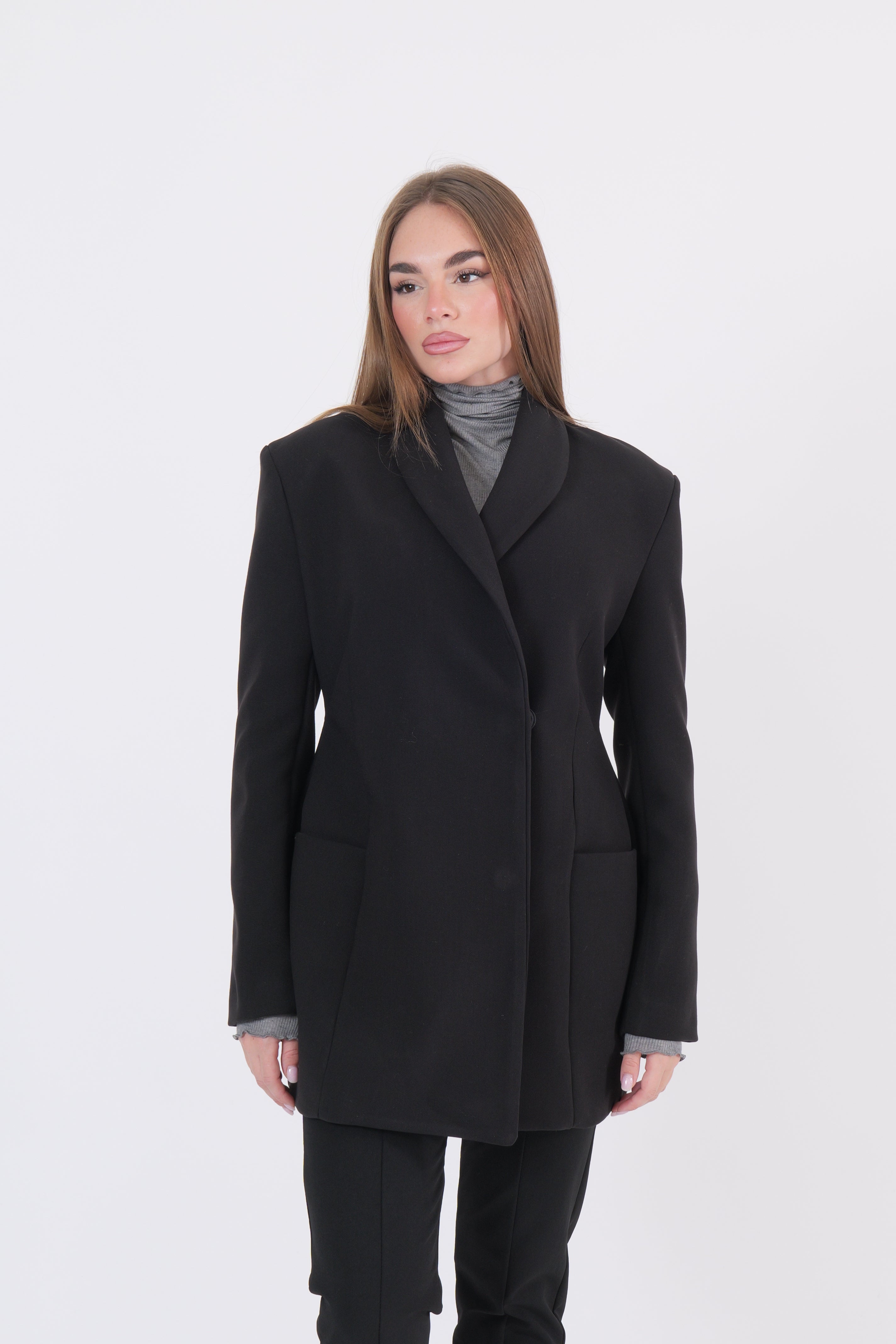BLAZER  NERO TENSIONE