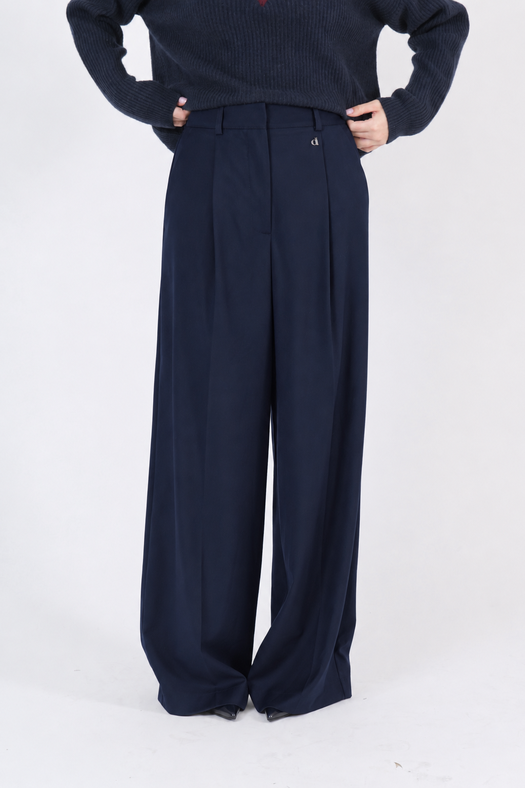 PANTALONE PENCES BLU SCURO