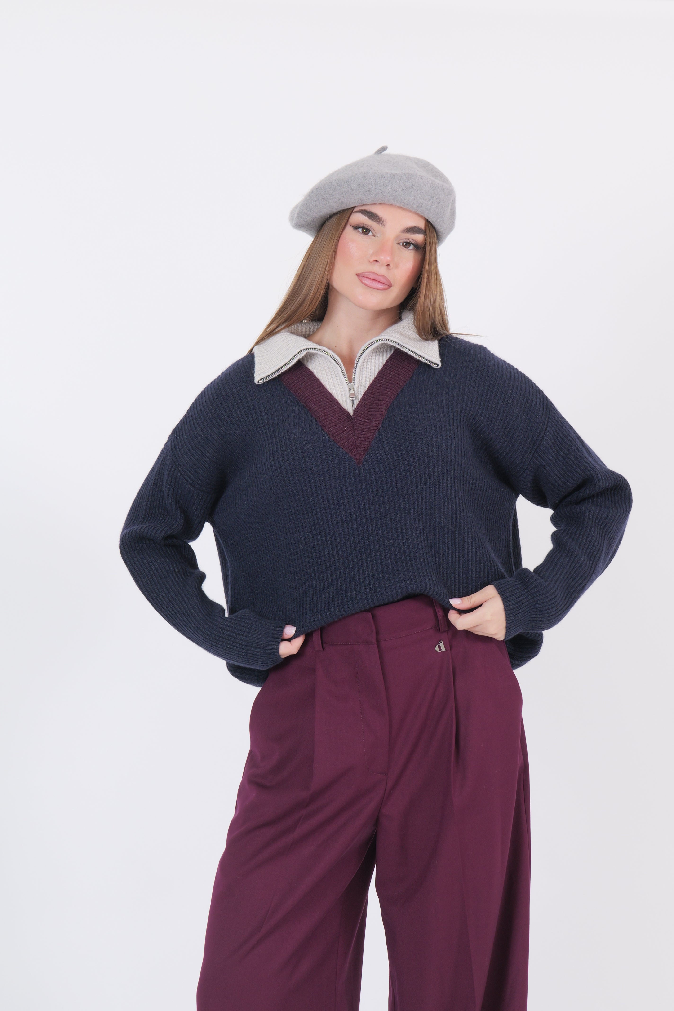 MAGLIA BLU DIXIE