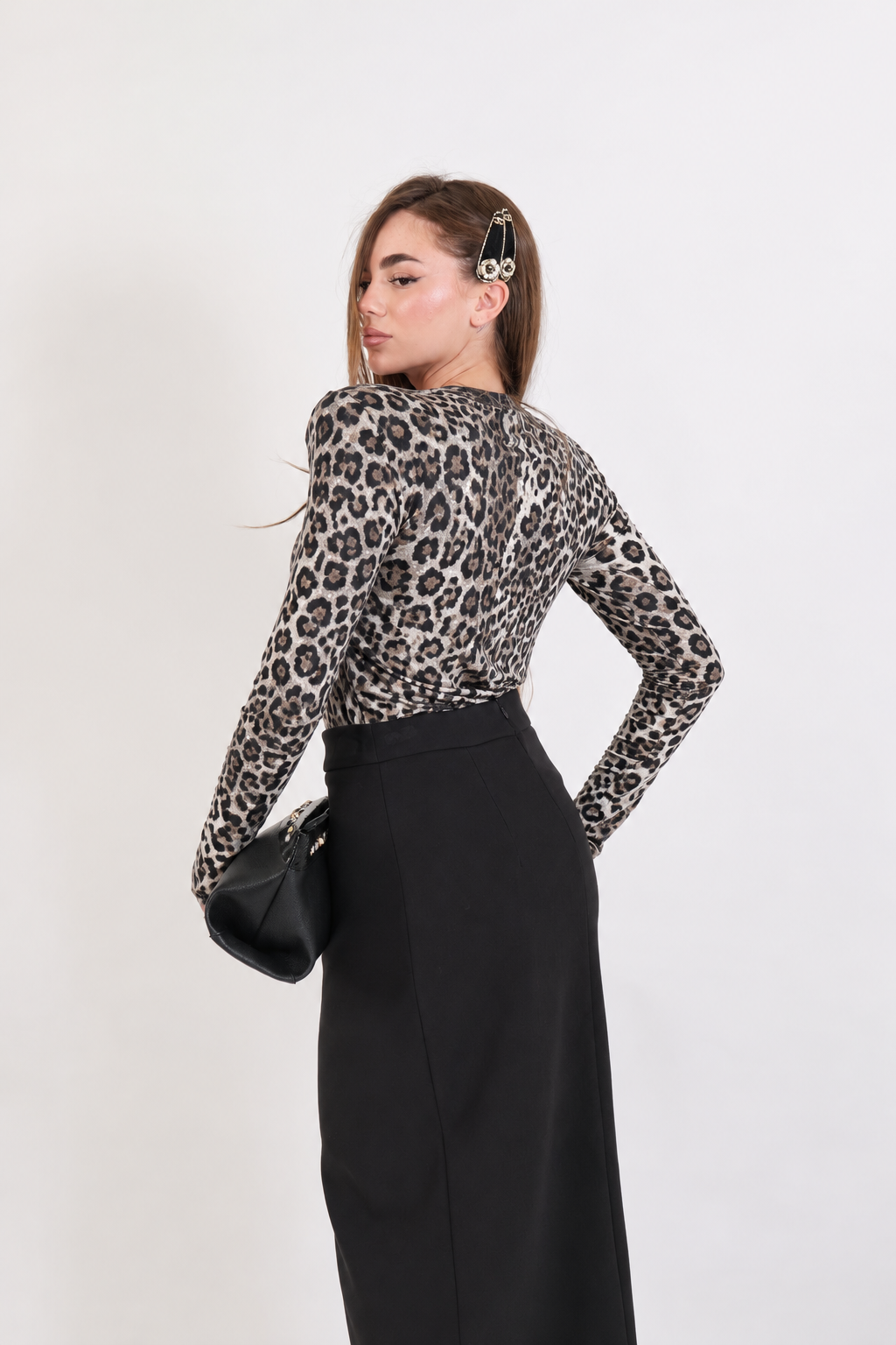 MAGLIA SPALLINE MACULATO