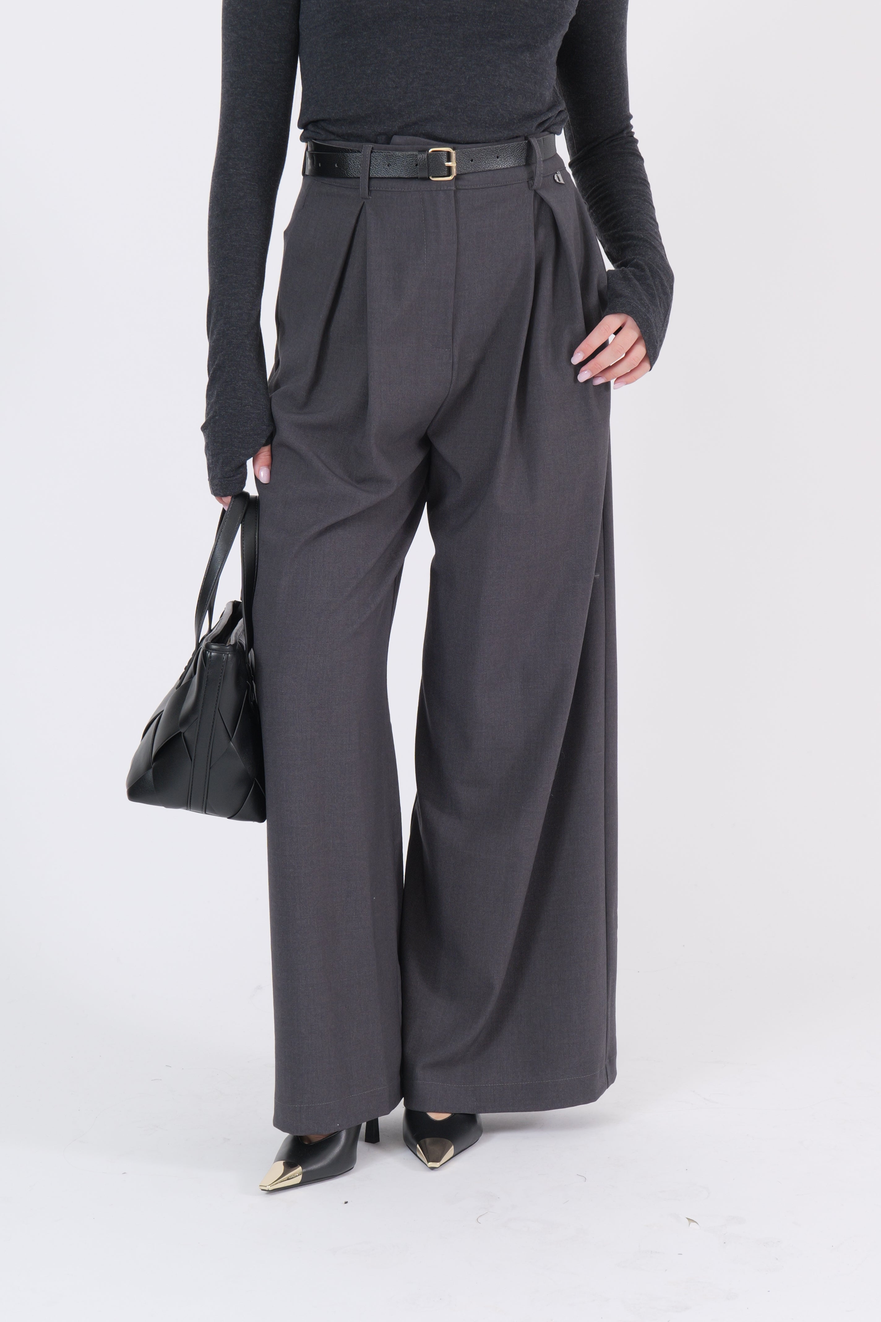 PANTALONE CINTURA ANTRACITE