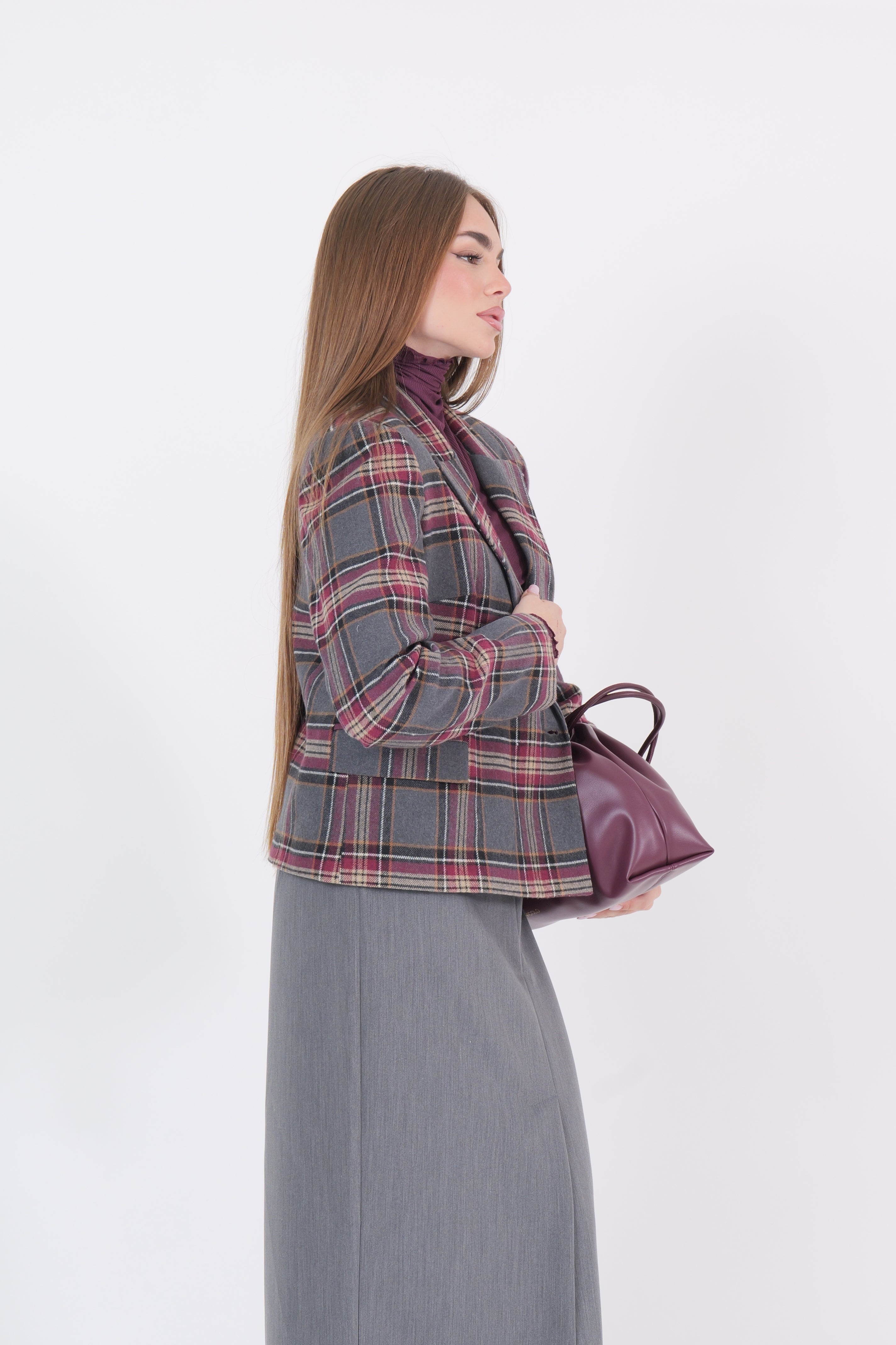 BLAZER HOLLY BORDEAUX