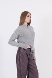 CARDIGAN GRIGIO