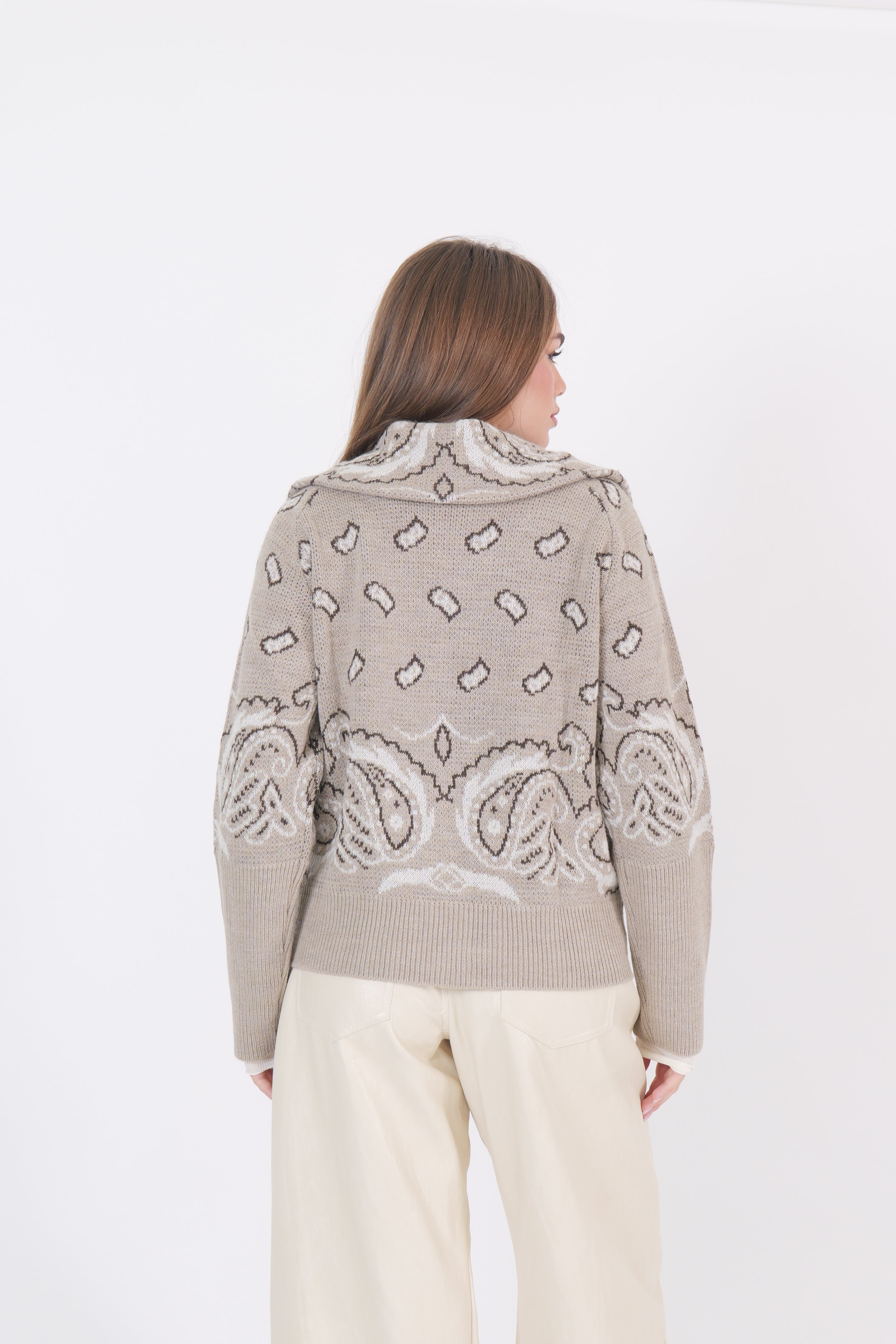 CARDIGAN FANTASY SABBIA