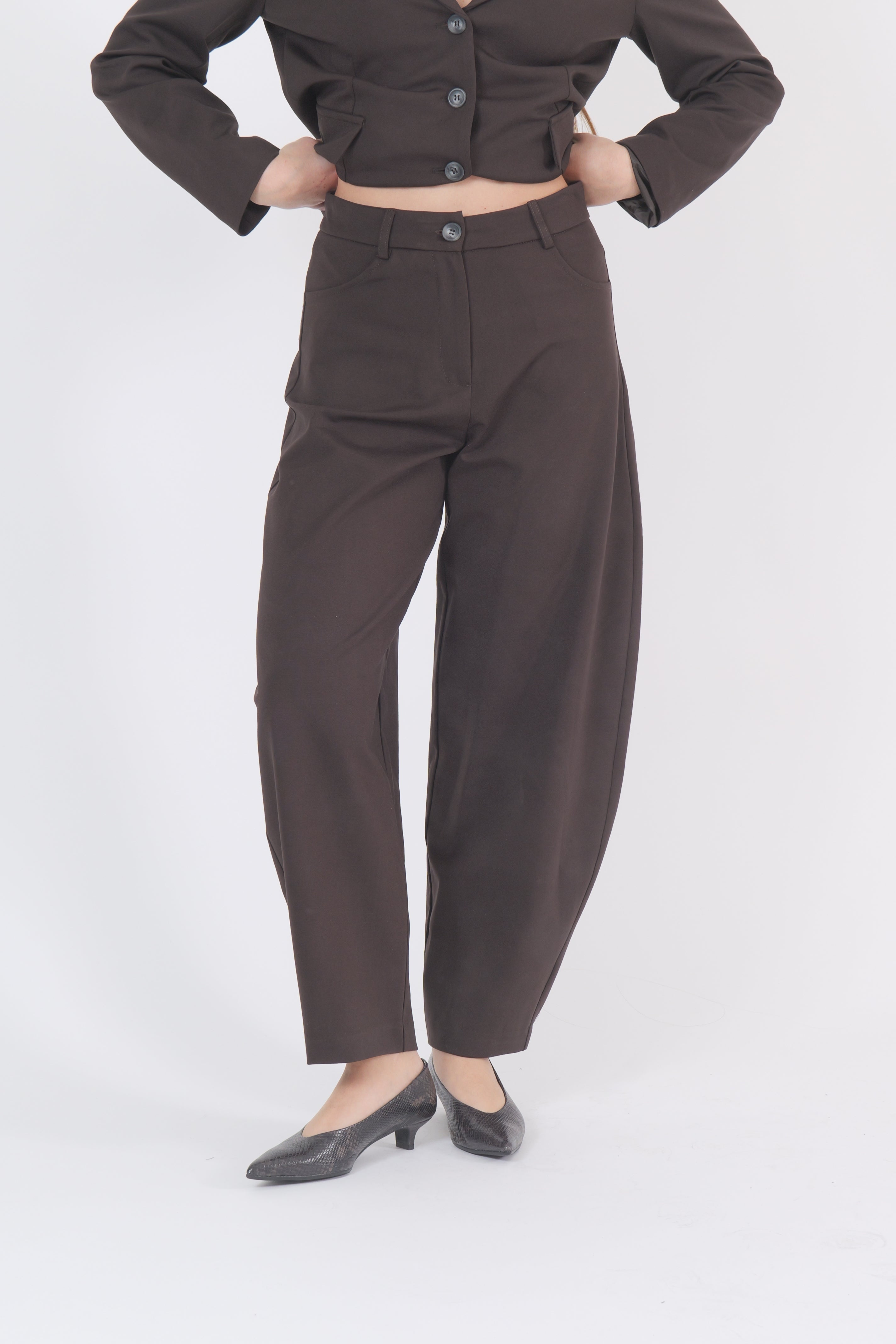 PANTALONE BALLON MORO
