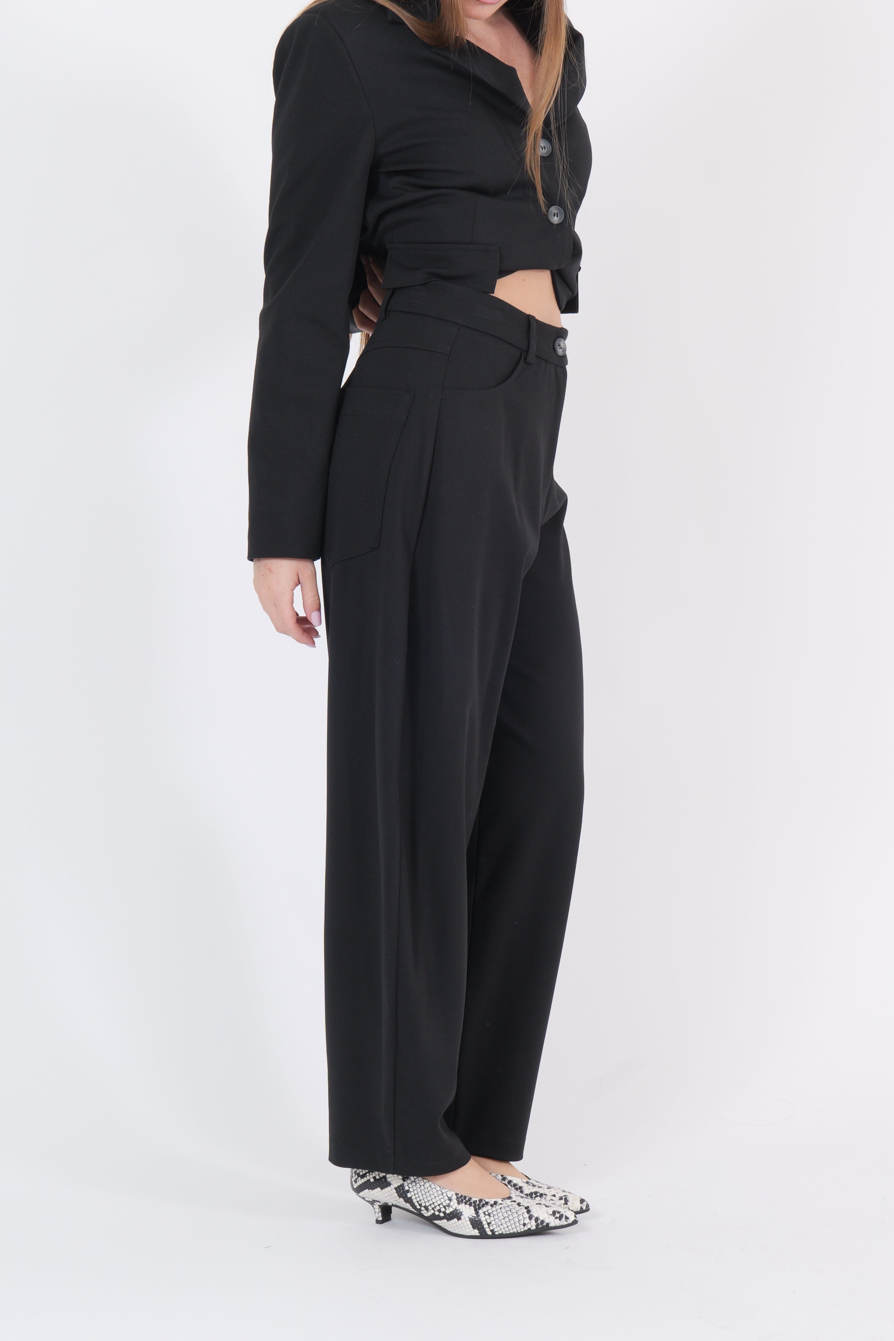 PANTALONE BALLOON NERO