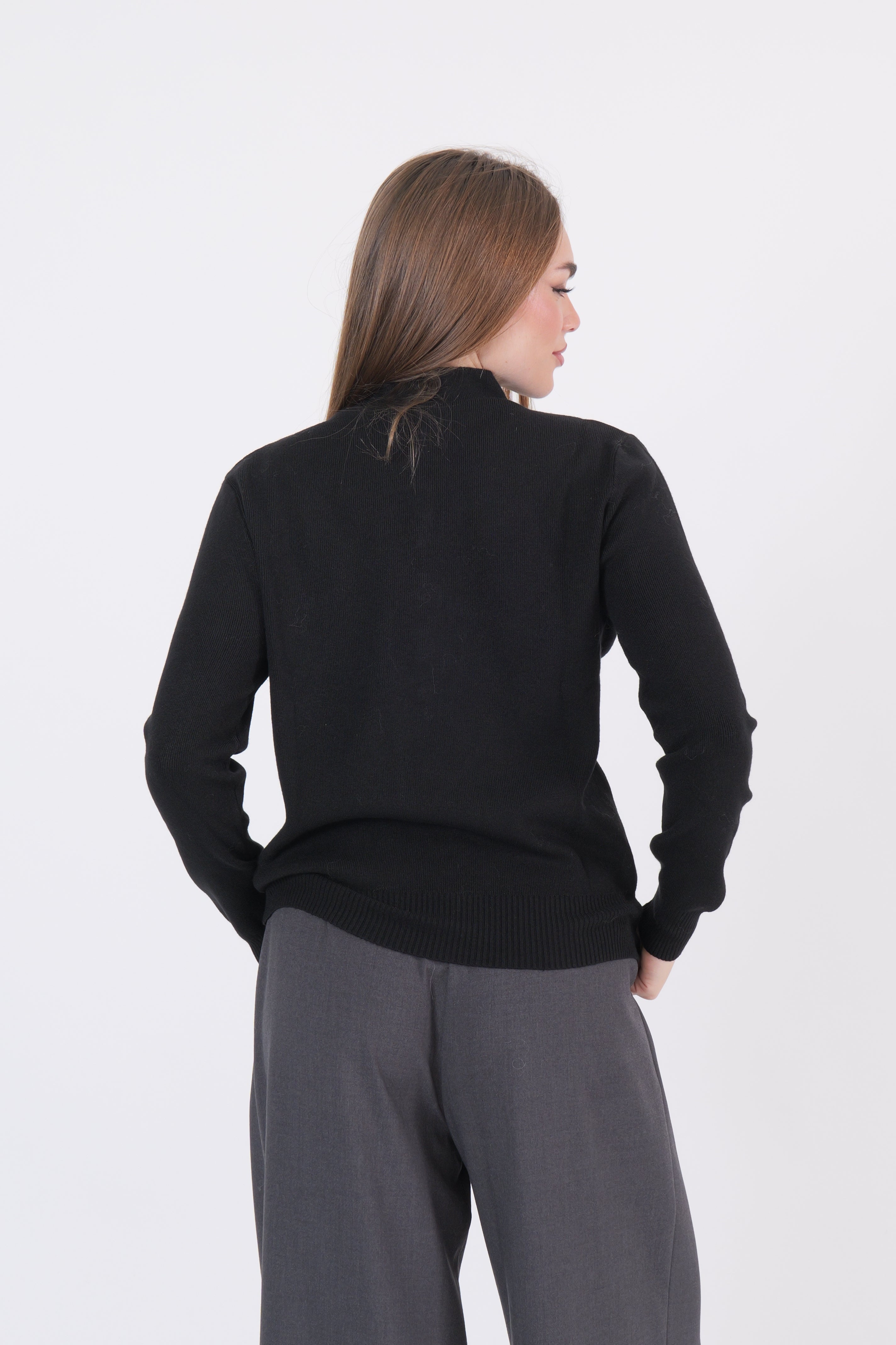 PULL ROUCHES NERO