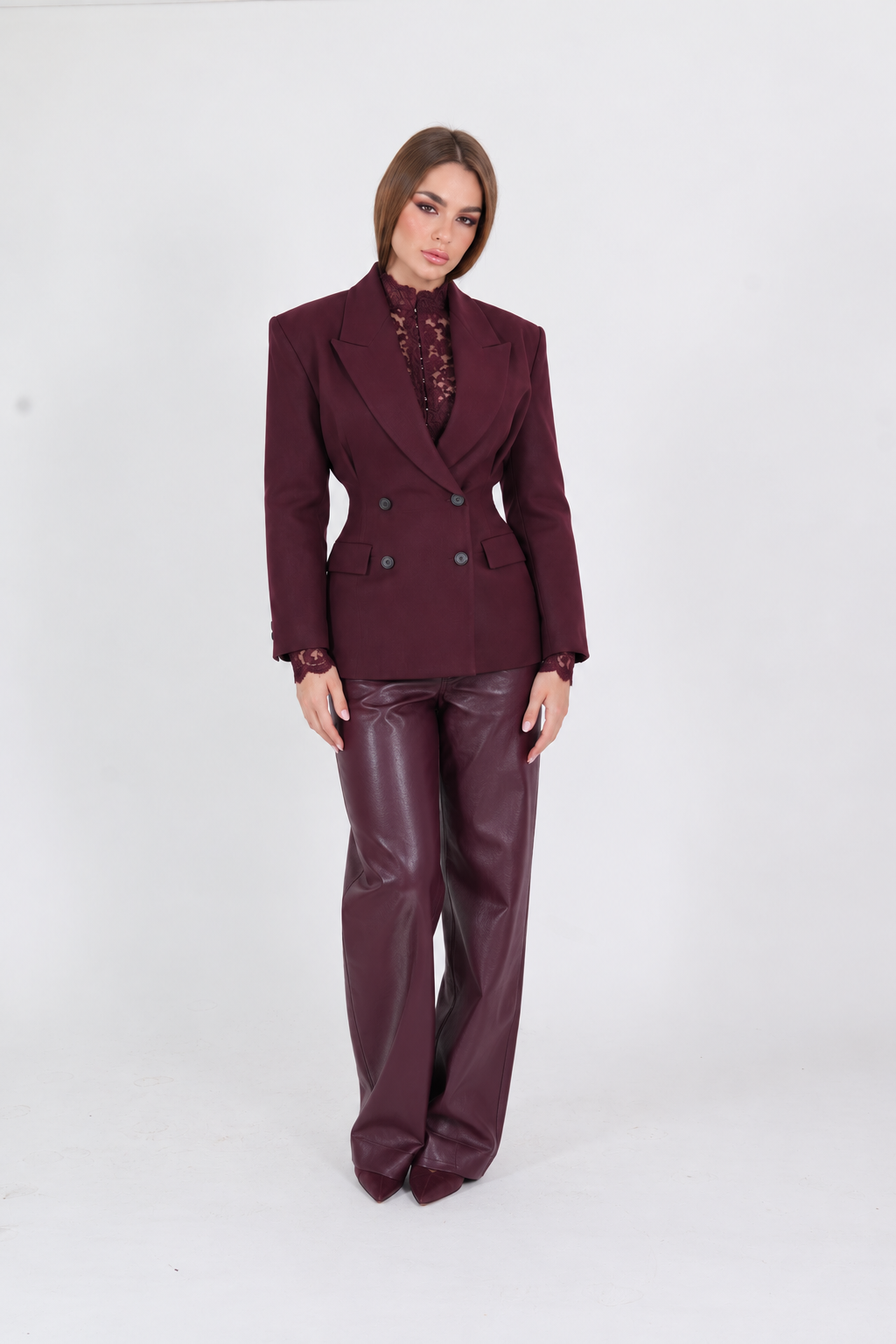 BLAZER HAILEY BORDEAUX