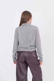 CARDIGAN GRIGIO