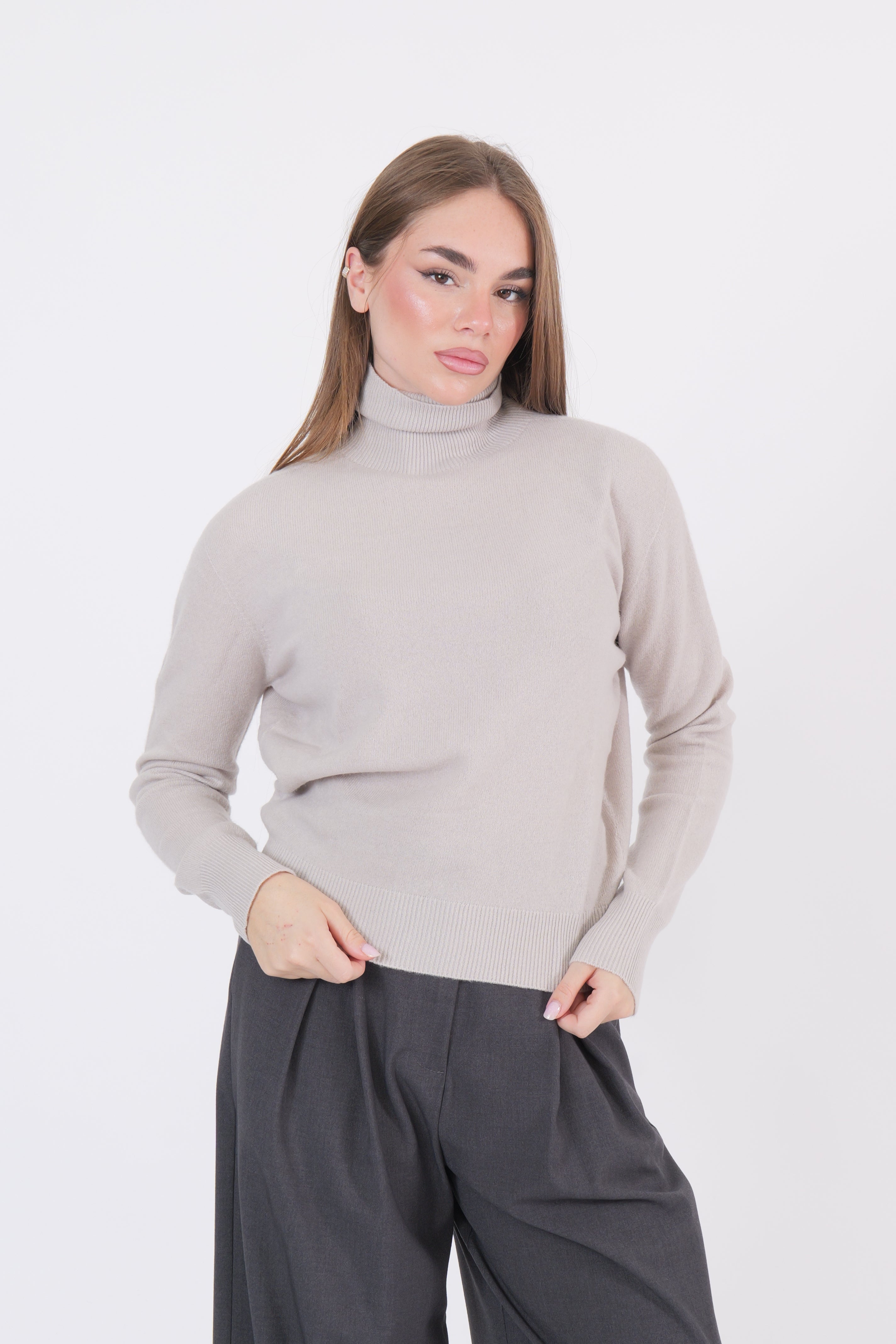 MAGLIA COLLO ALTO CACHA