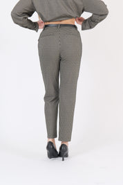 PANTALONE PARIS NERO/BEIGE